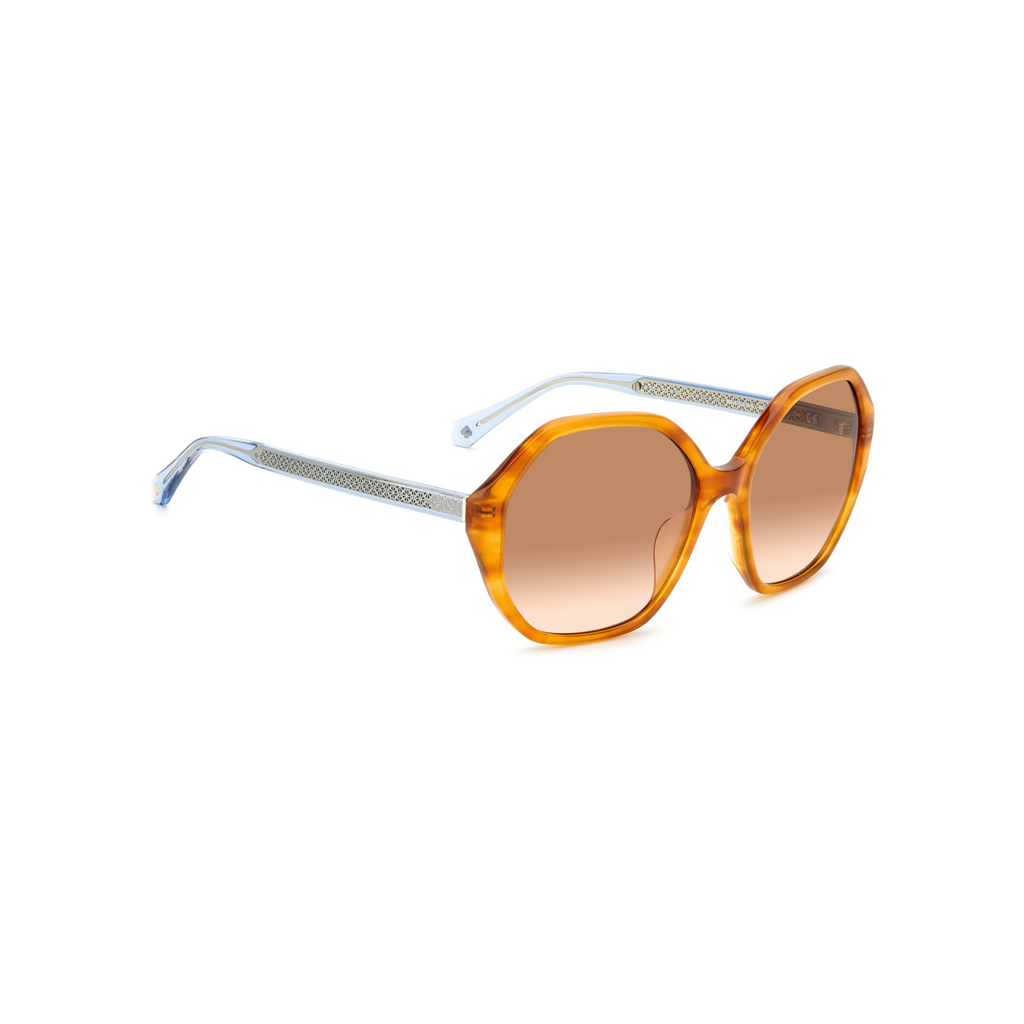 Kate Spade WAVERLY/G/S Brown Horn Women's Sunglasses