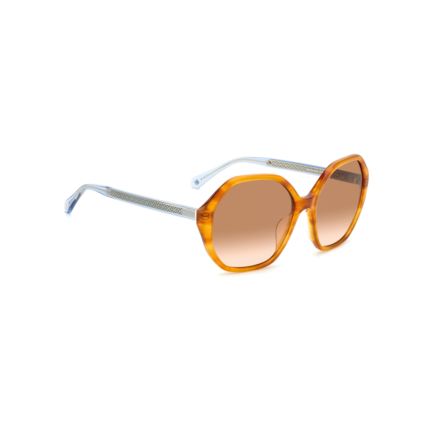 Kate Spade WAVERLY/G/S Brown Horn Women's Sunglasses