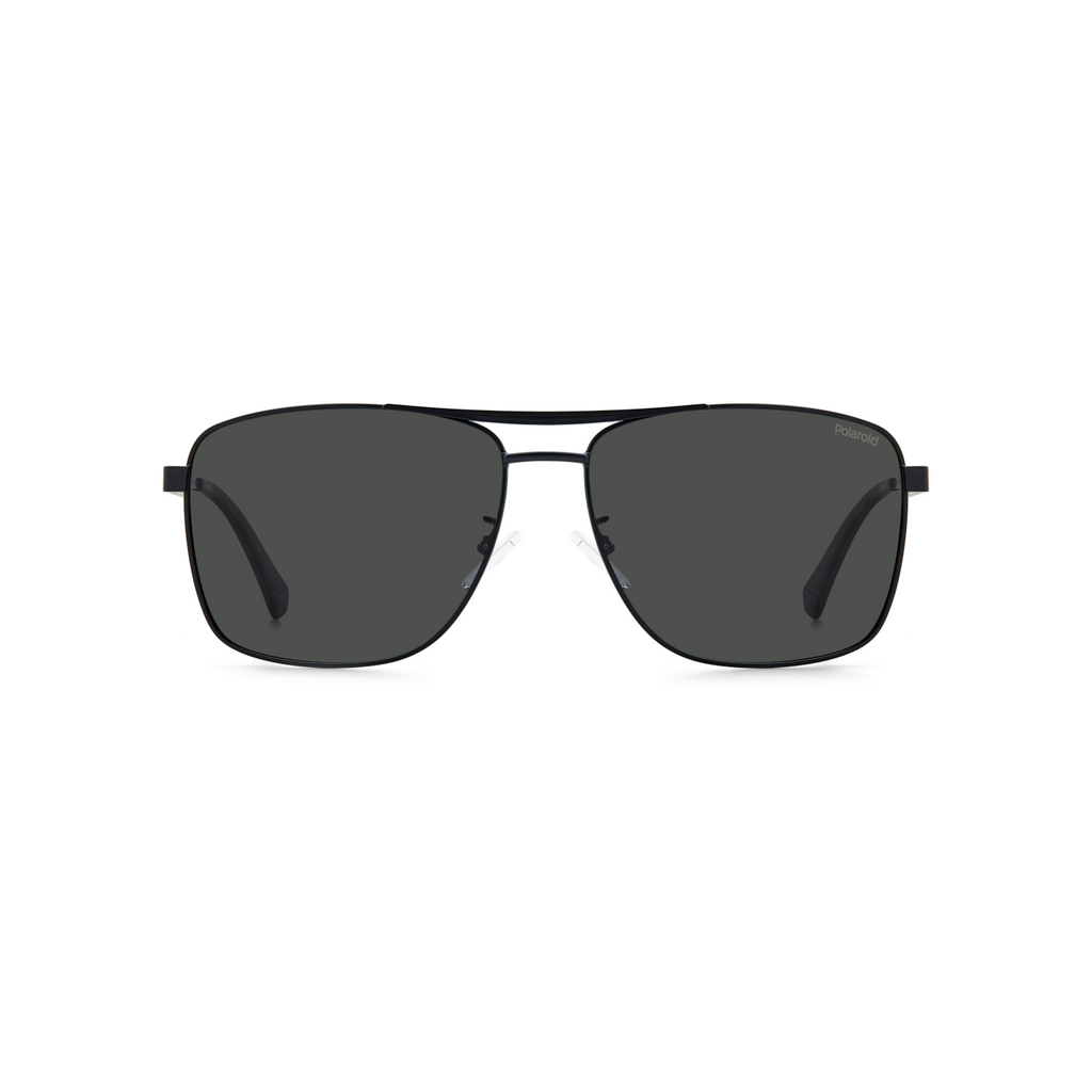 Polaroid PLD 2136/G/S/X Grey Black Men's Polarized Sunglasses