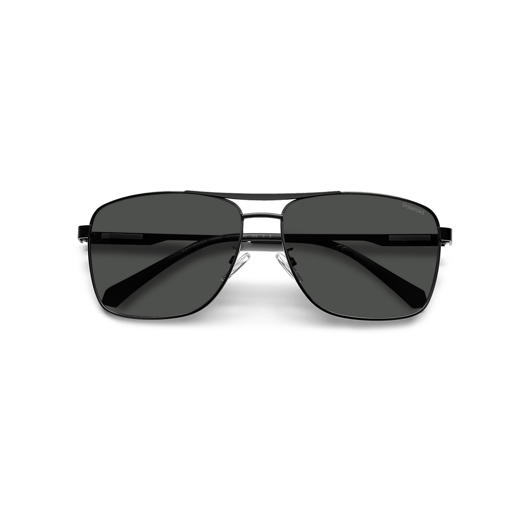 Polaroid PLD 2136/G/S/X Grey Black Men's Polarized Sunglasses