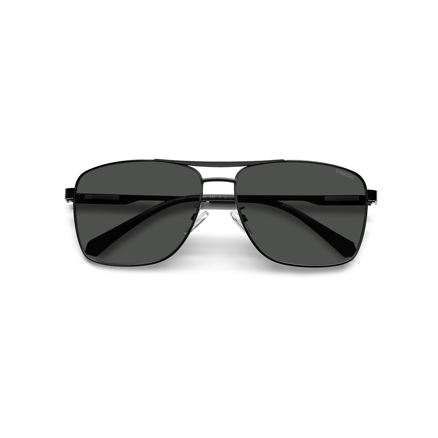 Polaroid PLD 2136/G/S/X Grey Black Men's Polarized Sunglasses