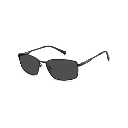 Polaroid PLD 2137/G/S/X Grey Black Men's Polarized Sunglasses