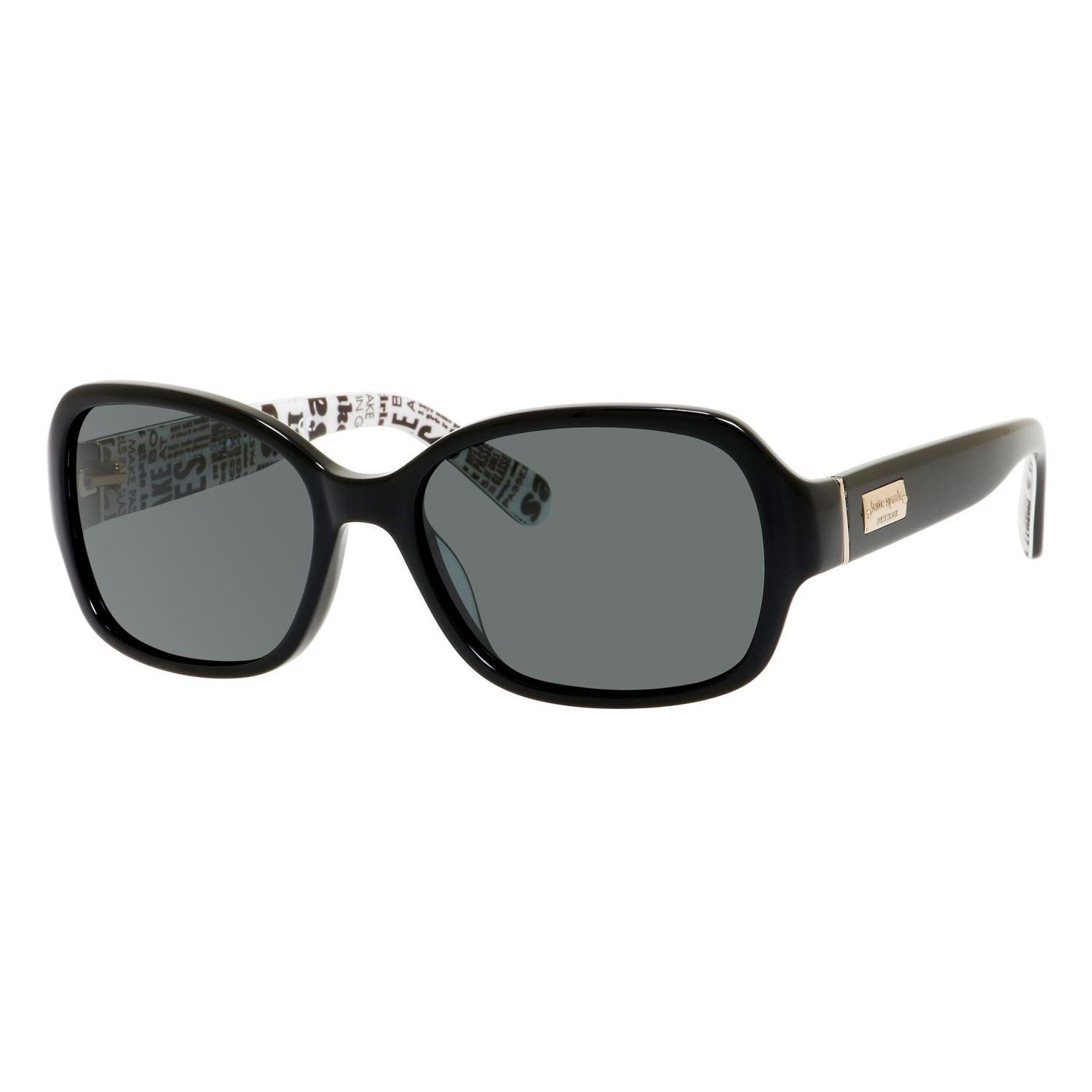 Kate Spade AKIRA Grey Black Women's Sunglasses
