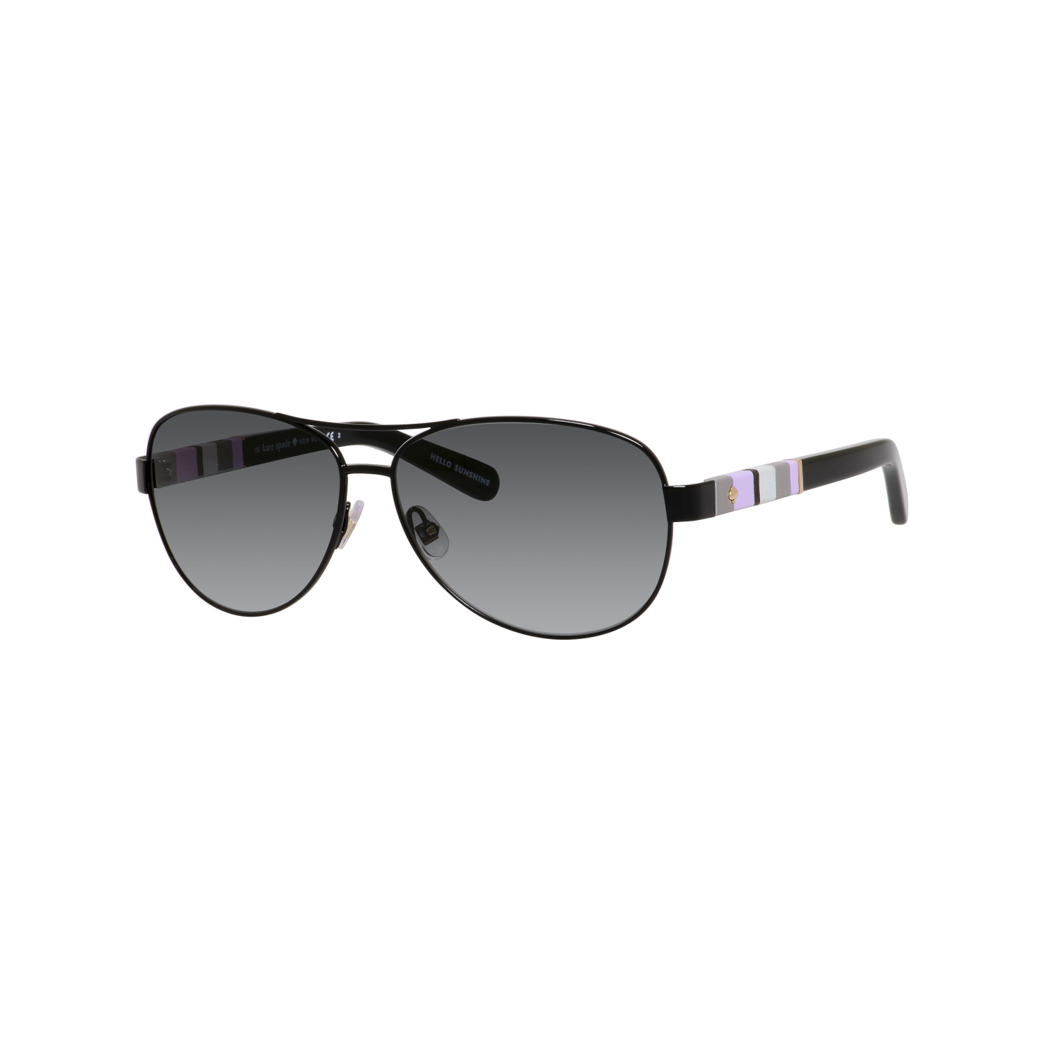 Kate Spade DALIA/S US Grey Black Women's Sunglasses
