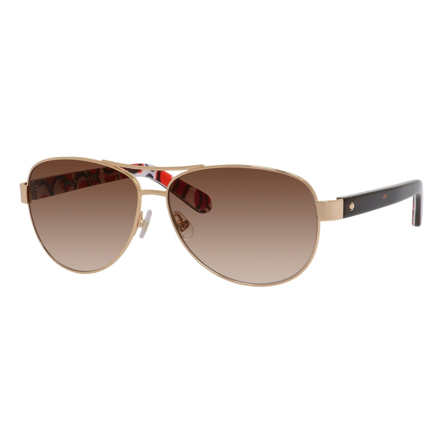 Kate Spade DALIA2 Brown Gold Unisex Sunglasses