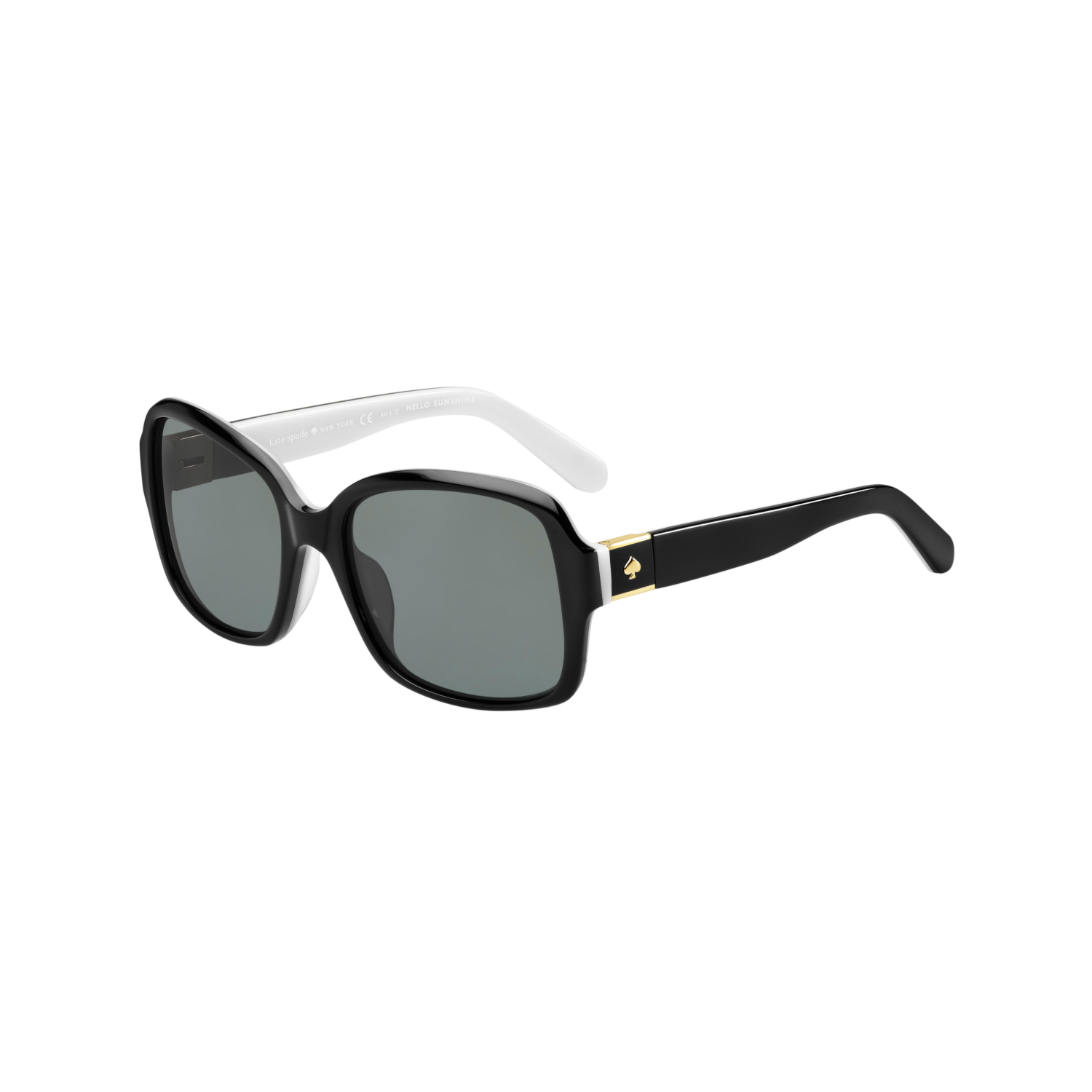 Kate Spade ANNORA/P/S Grey Black Women's Sunglasses