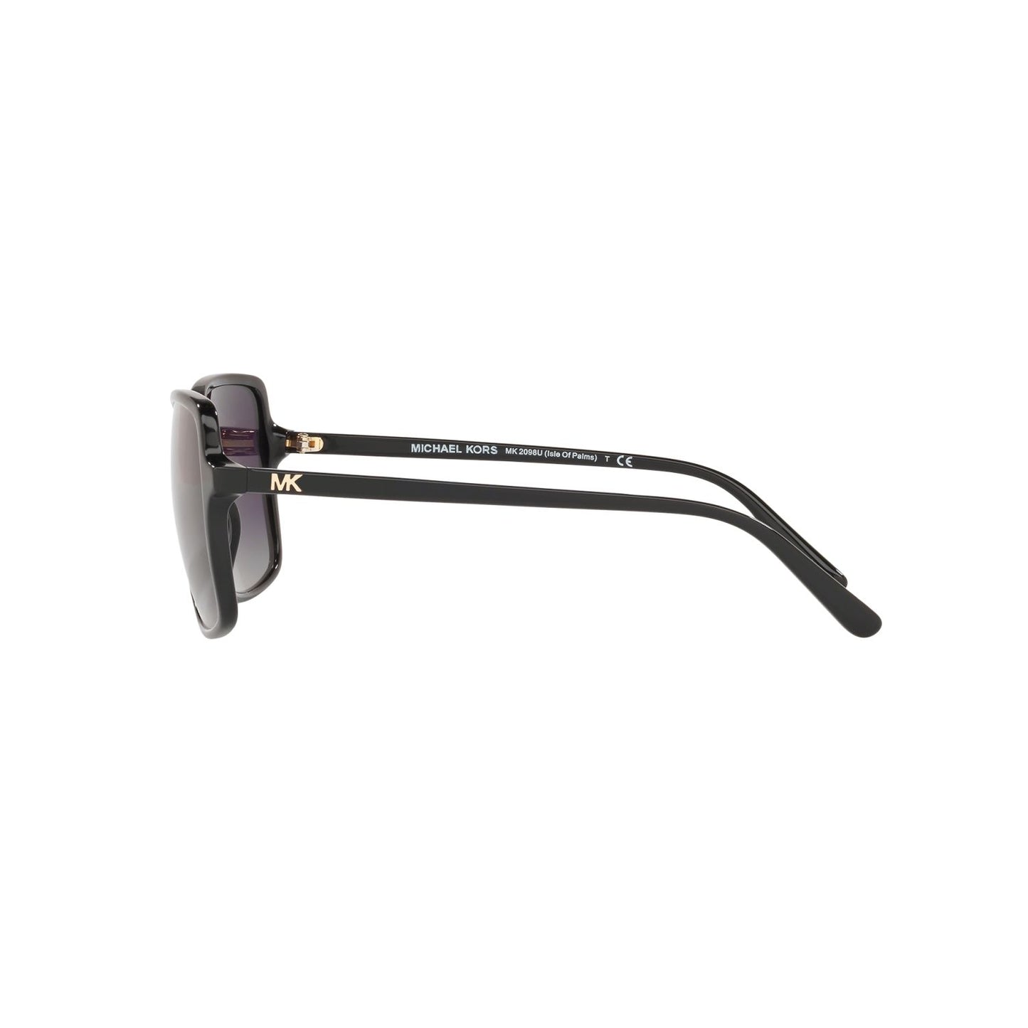 Michael Kors ISLE OF PALMS MK2098U Black Women's Polarized Sunglasses