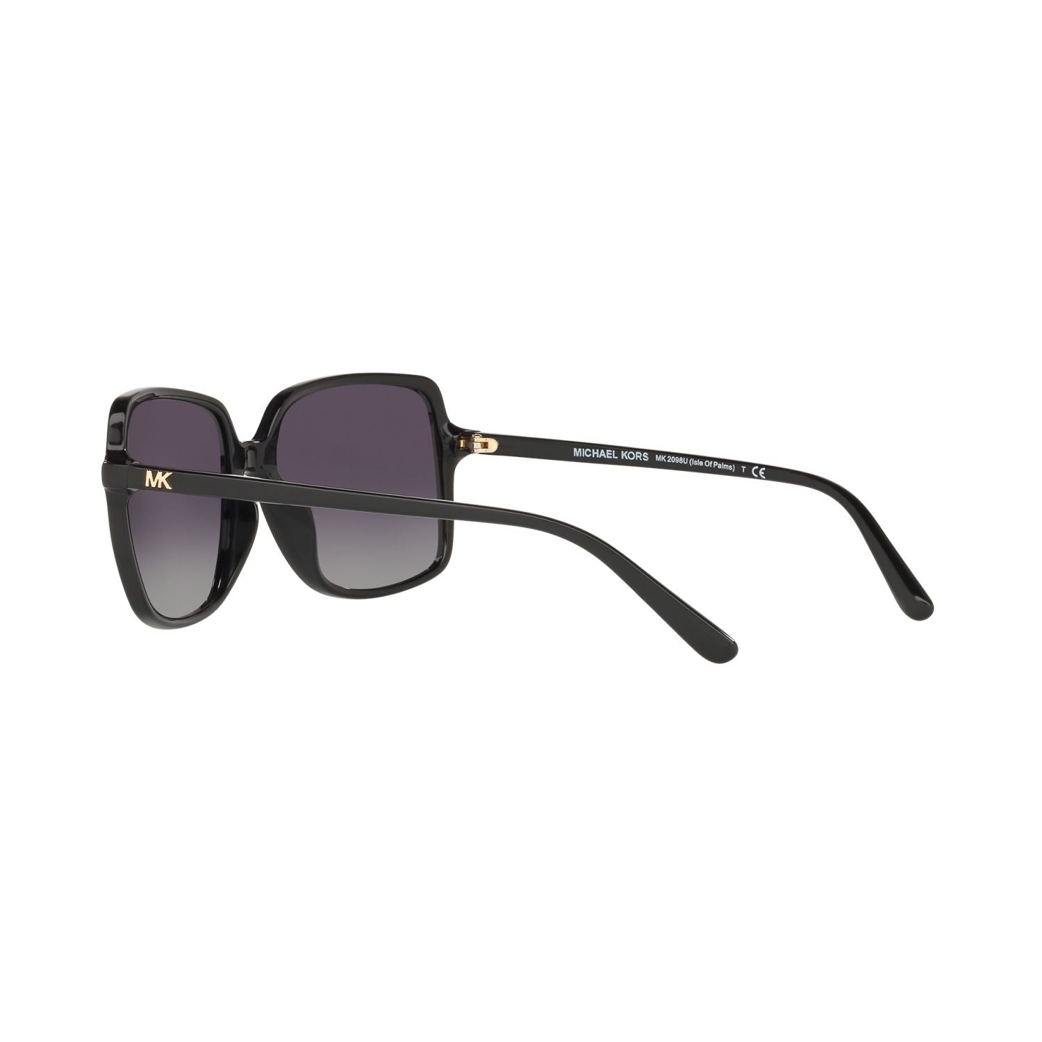 Michael Kors ISLE OF PALMS MK2098U Black Women's Polarized Sunglasses