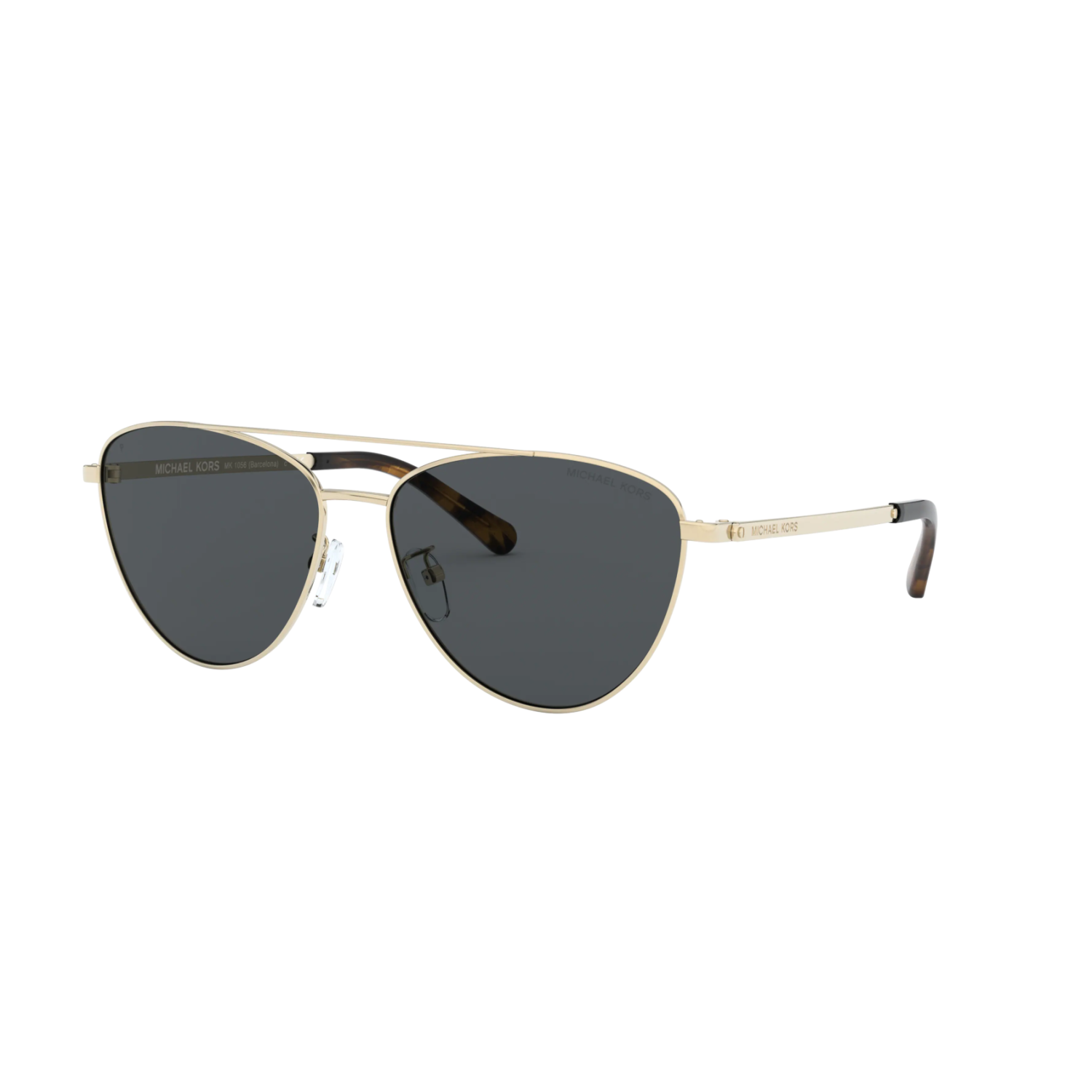Michael Kors BARCELONA MK1056 Gold Women's Polarized Sunglasses