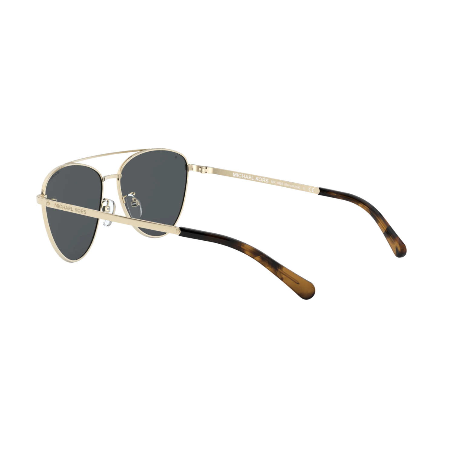 Michael Kors BARCELONA MK1056 Gold Women's Polarized Sunglasses