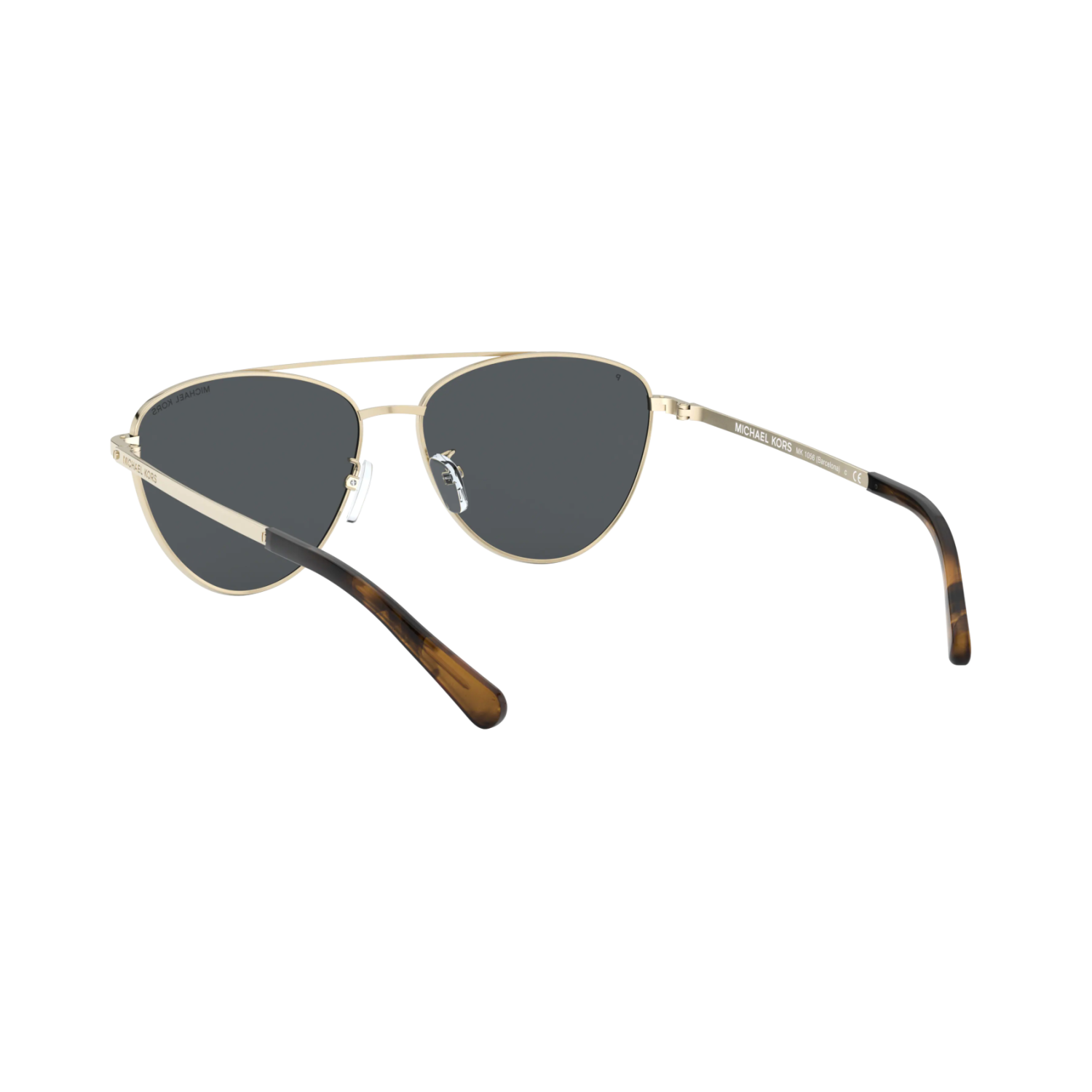 Michael Kors BARCELONA MK1056 Gold Women's Polarized Sunglasses
