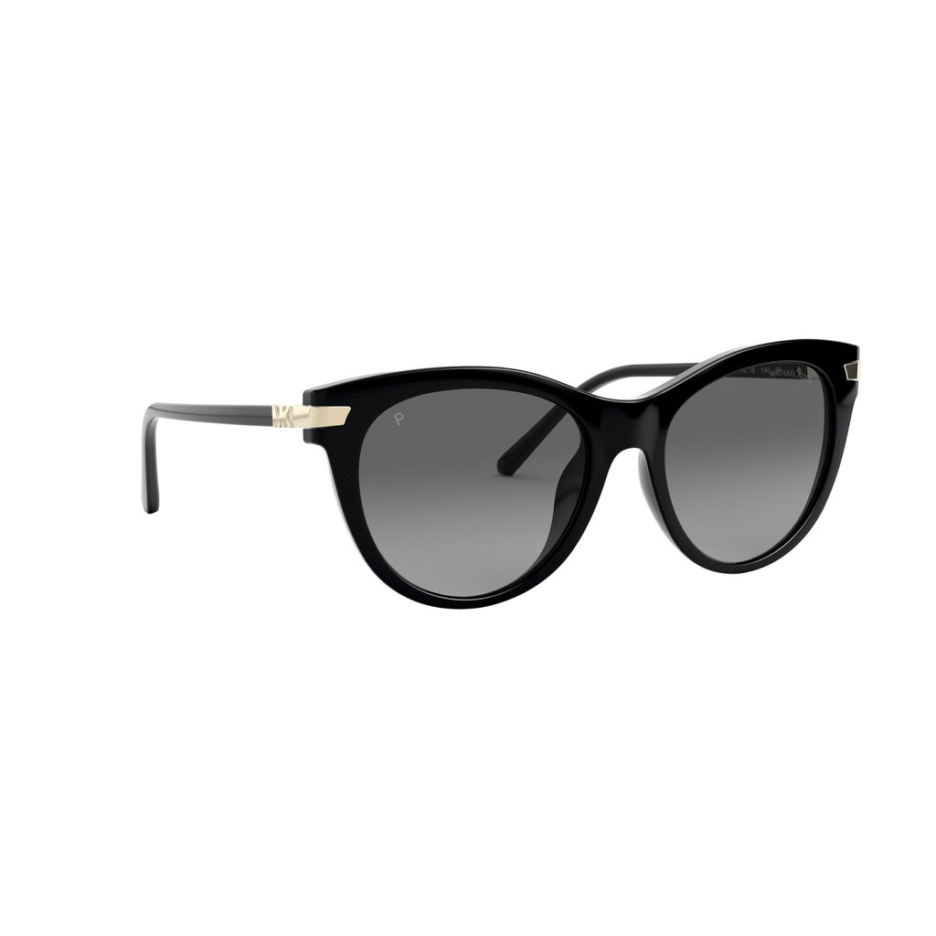 Michael Kors BAR HARBOR MK2112U Black Women's Polarized Sunglasses