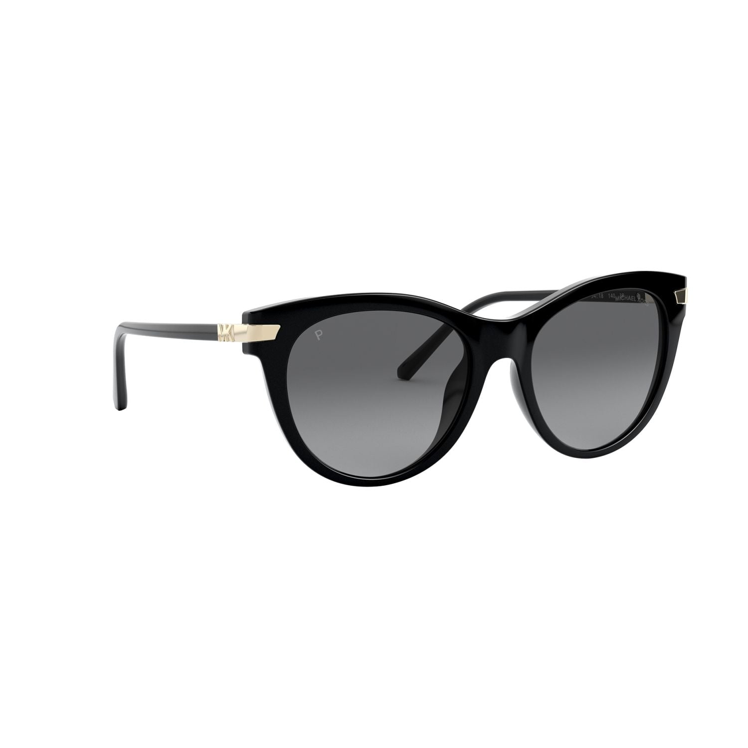 Michael Kors BAR HARBOR MK2112U Black Women's Polarized Sunglasses