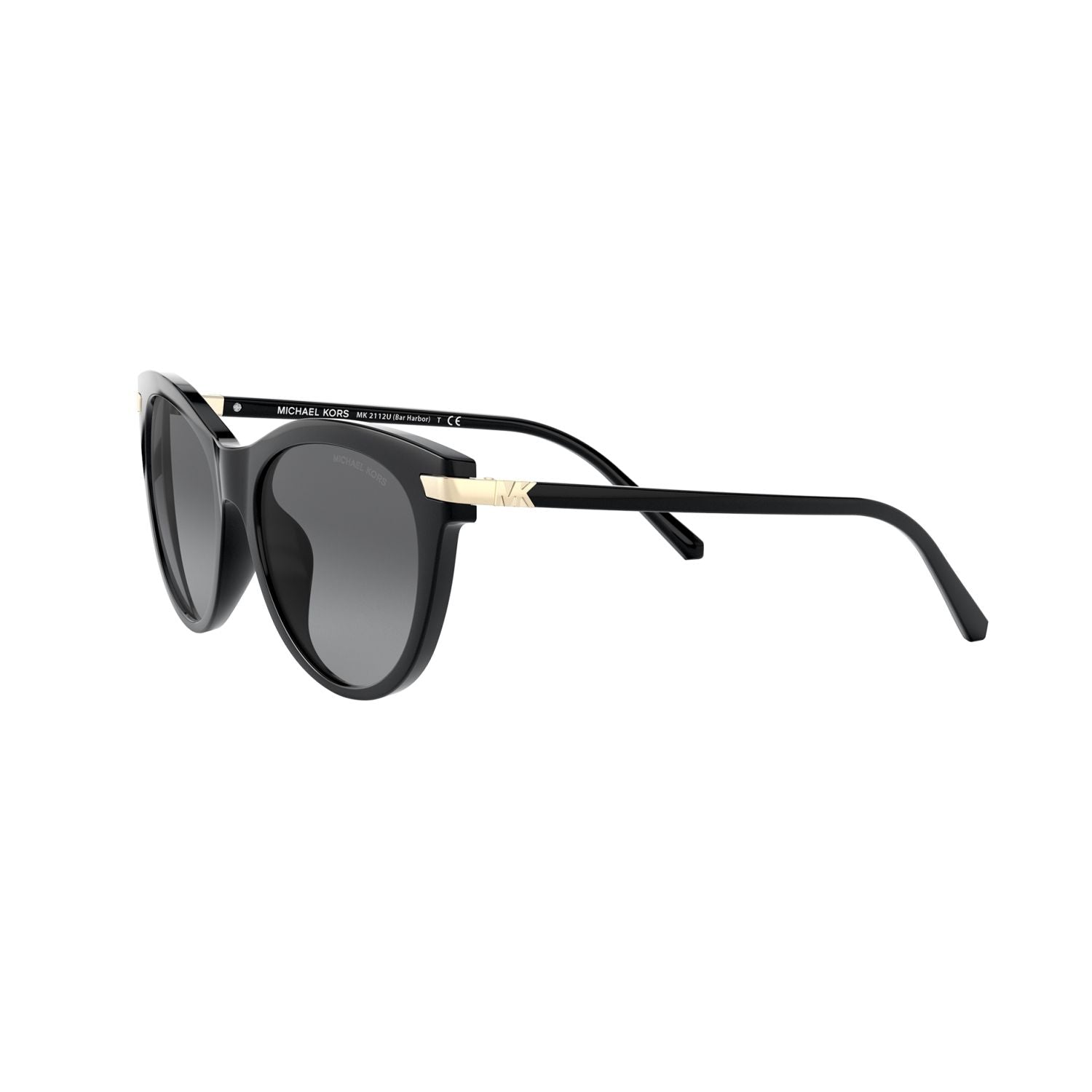Michael Kors BAR HARBOR MK2112U Black Women's Polarized Sunglasses