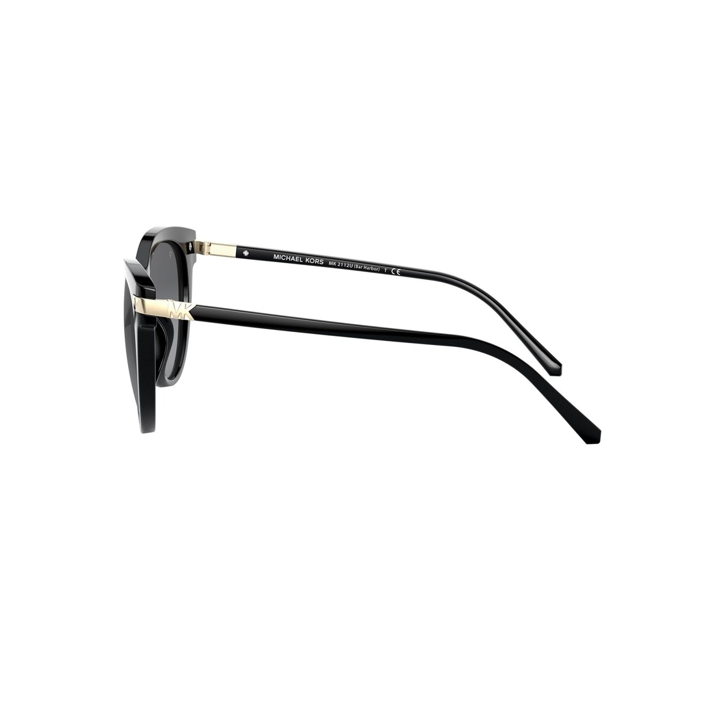 Michael Kors BAR HARBOR MK2112U Black Women's Polarized Sunglasses