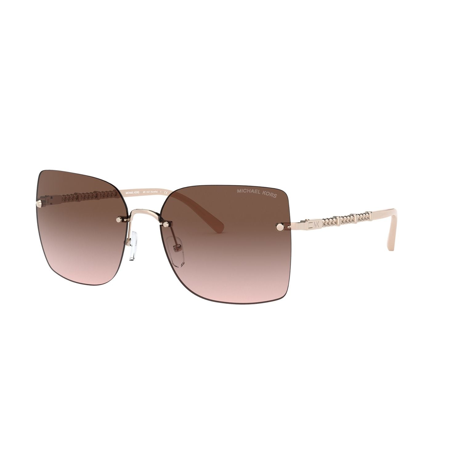 Michael Kors AURELIA MK1057 Pink Gold Women's Sunglasses