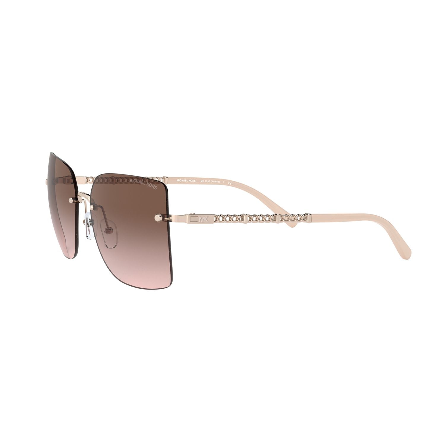 Michael Kors AURELIA MK1057 Pink Gold Women's Sunglasses