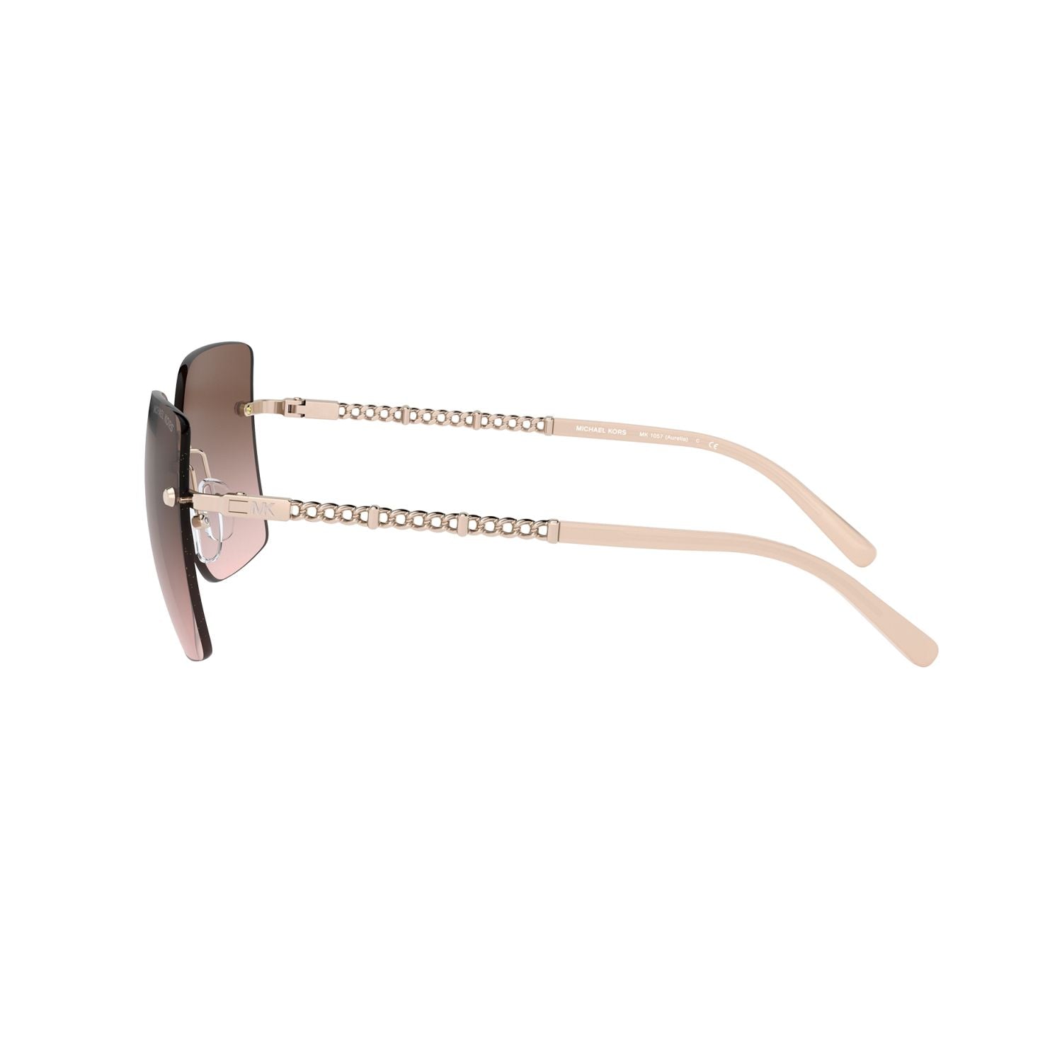 Michael Kors AURELIA MK1057 Pink Gold Women's Sunglasses