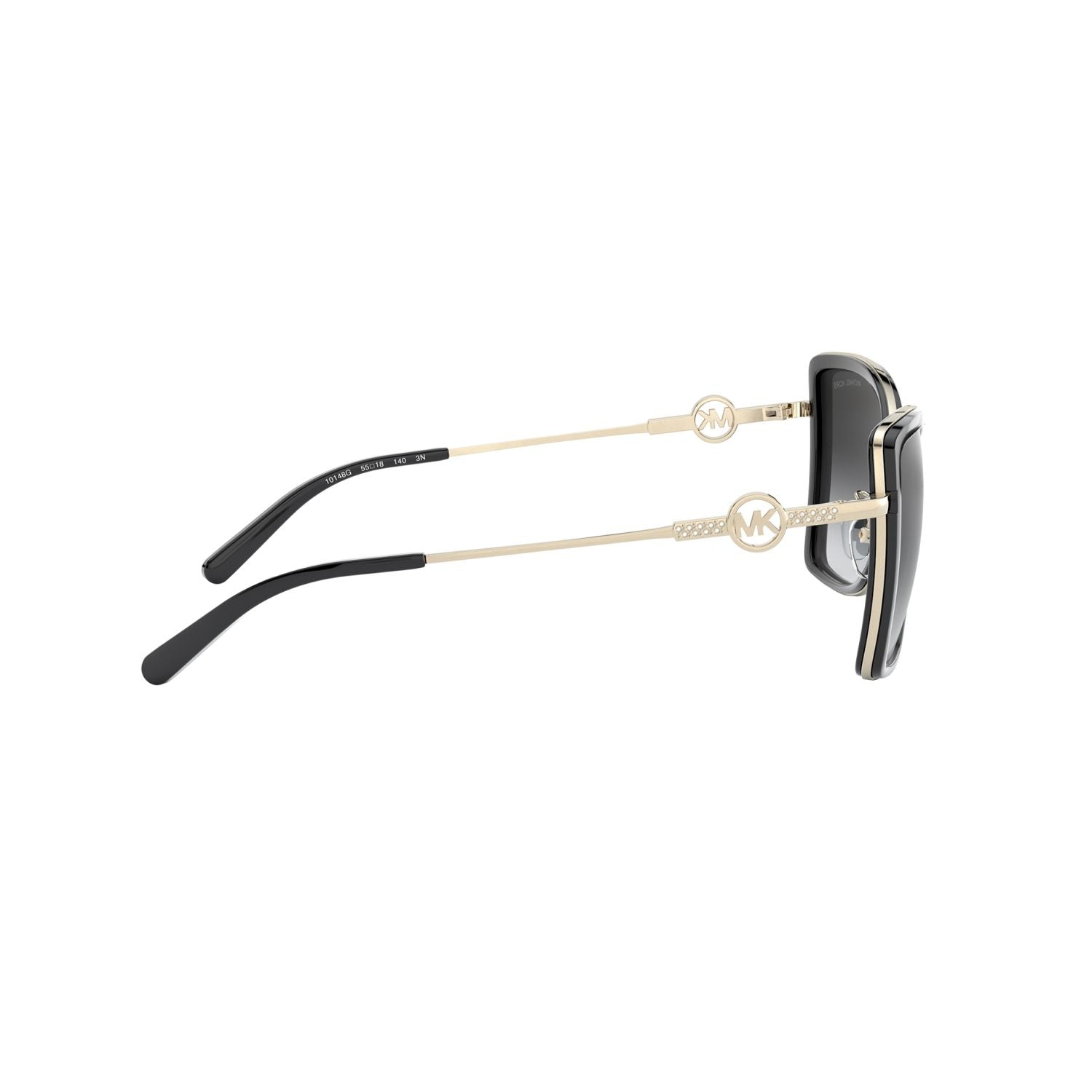 Michael Kors CORSICA MK1067B Black Gold Women's Sunglasses