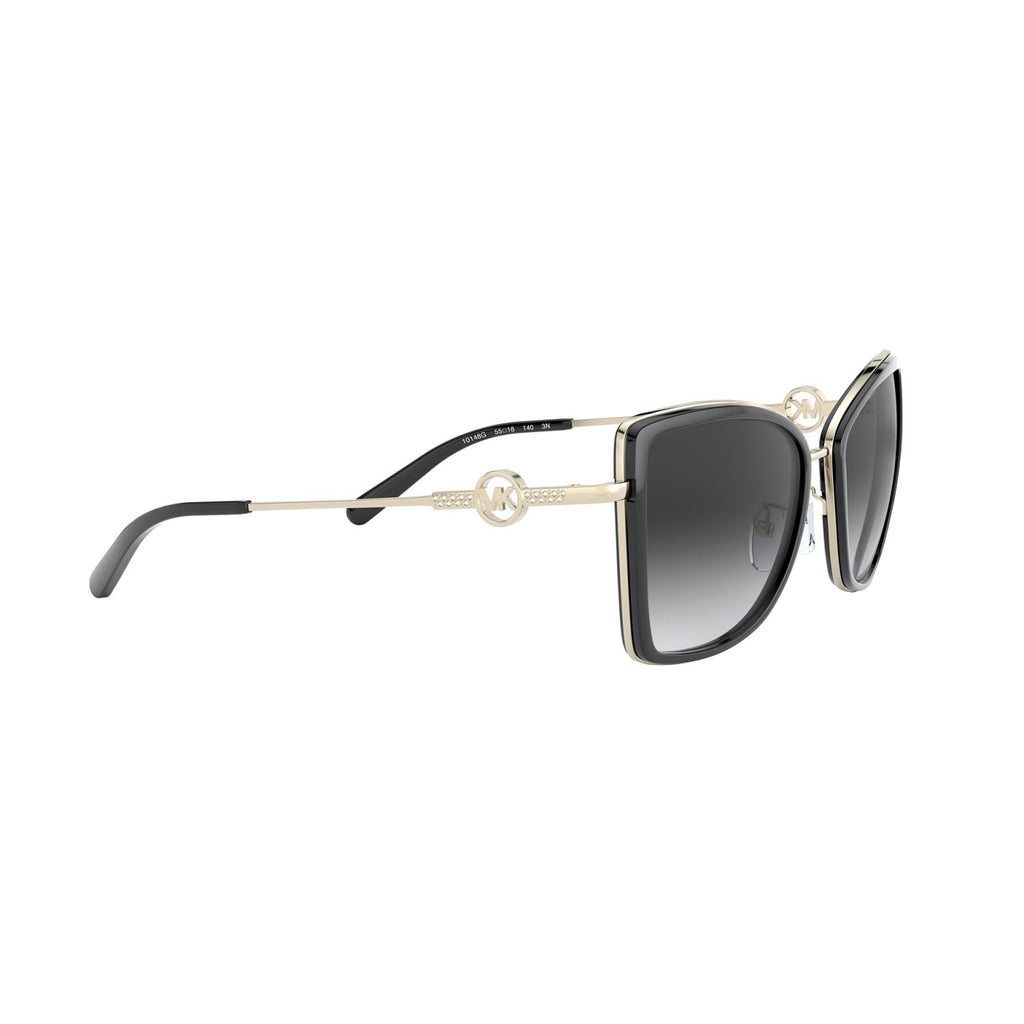 Michael Kors CORSICA MK1067B Black Gold Women's Sunglasses