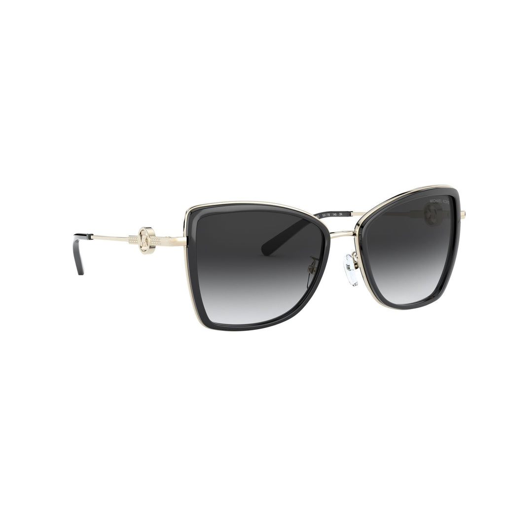 Michael Kors CORSICA MK1067B Black Gold Women's Sunglasses