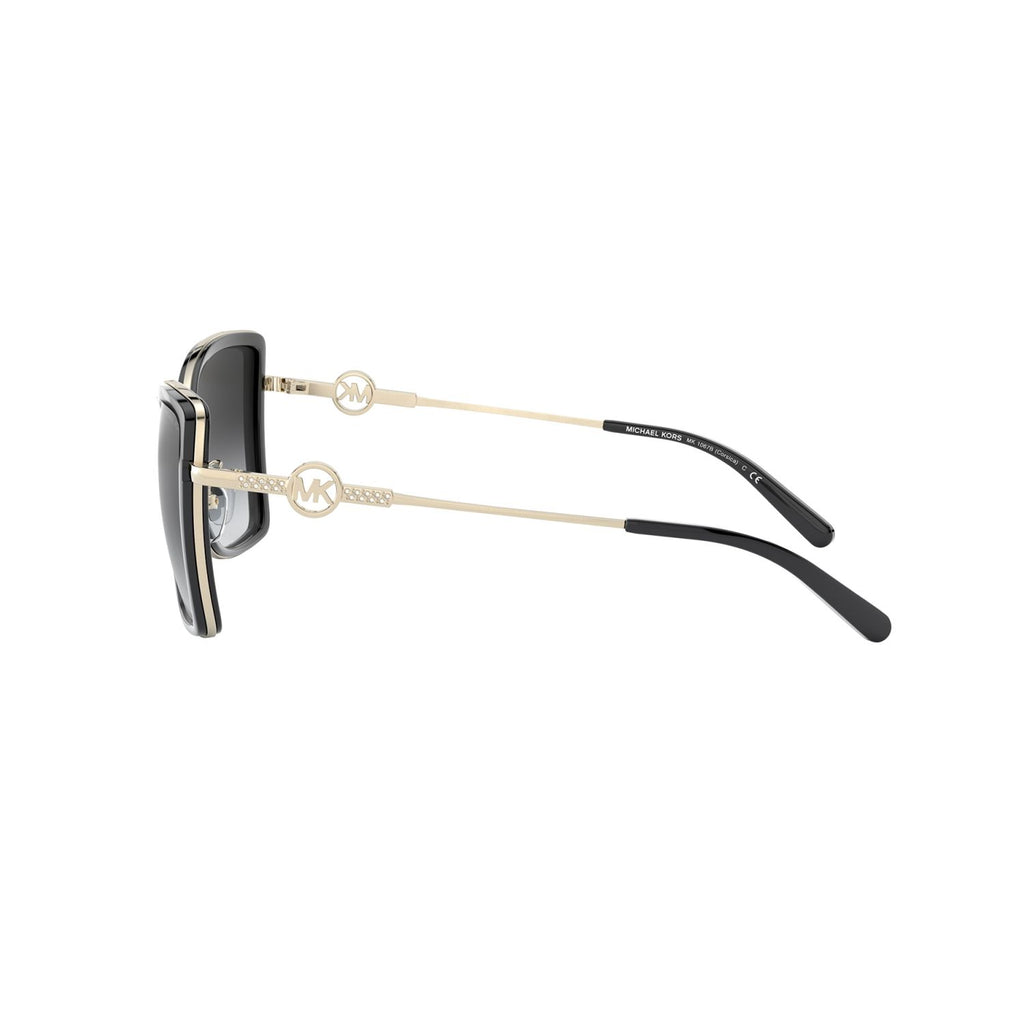 Michael Kors CORSICA MK1067B Black Gold Women's Sunglasses