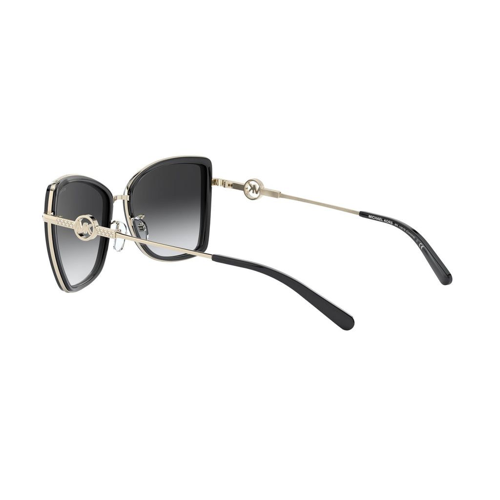 Michael Kors CORSICA MK1067B Black Gold Women's Sunglasses