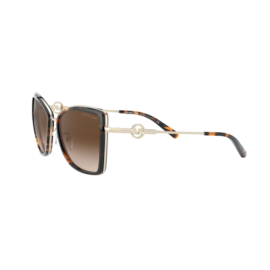 Michael Kors CORSICA MK1067B Havana Women's Sunglasses