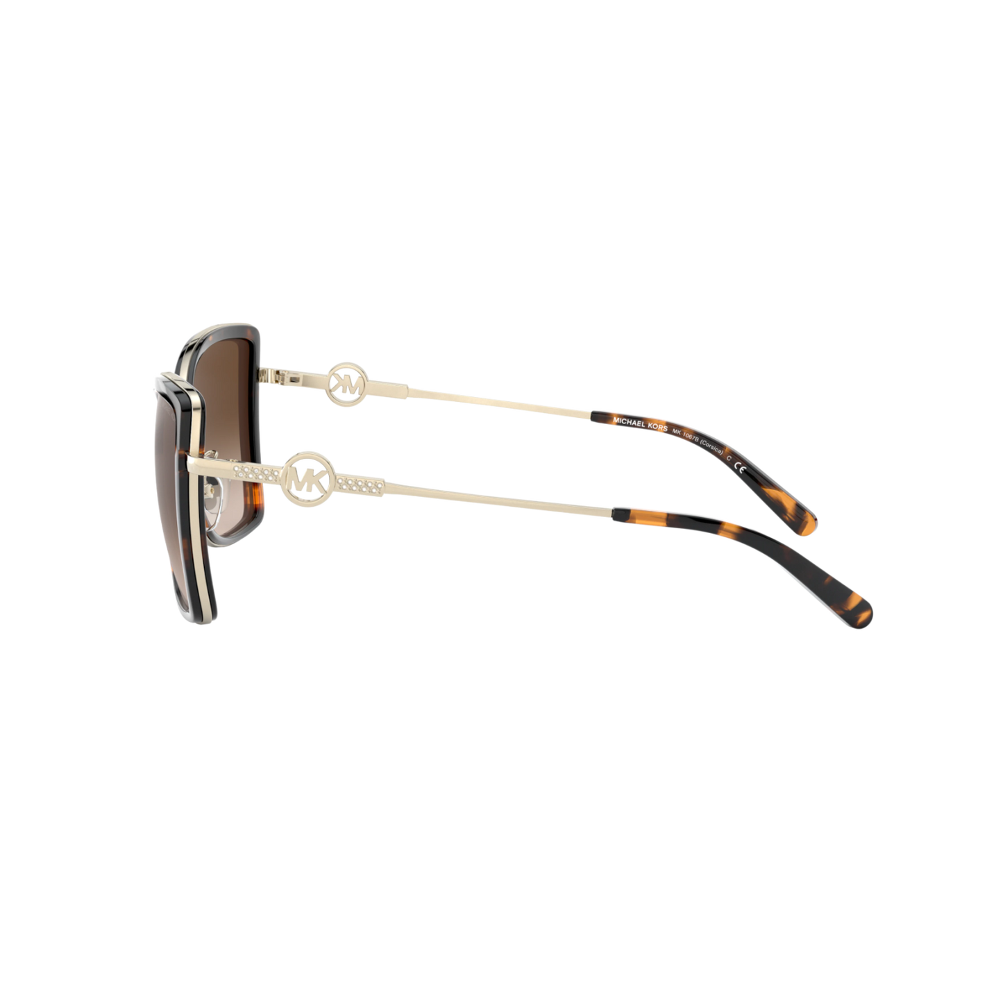 Michael Kors CORSICA MK1067B Havana Women's Sunglasses