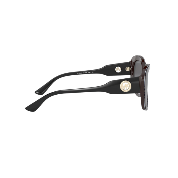 Michael Kors POSITANO MK2120F Brown Women's Sunglasses