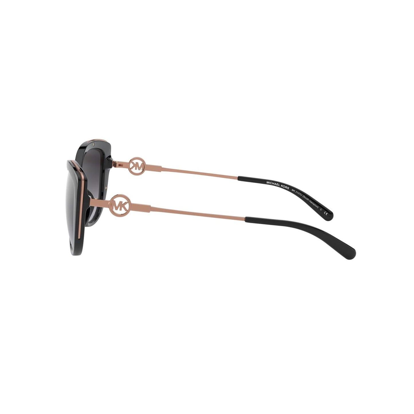 Michael Kors SOUTH HAMPTON MK2127U Black Women's Sunglasses