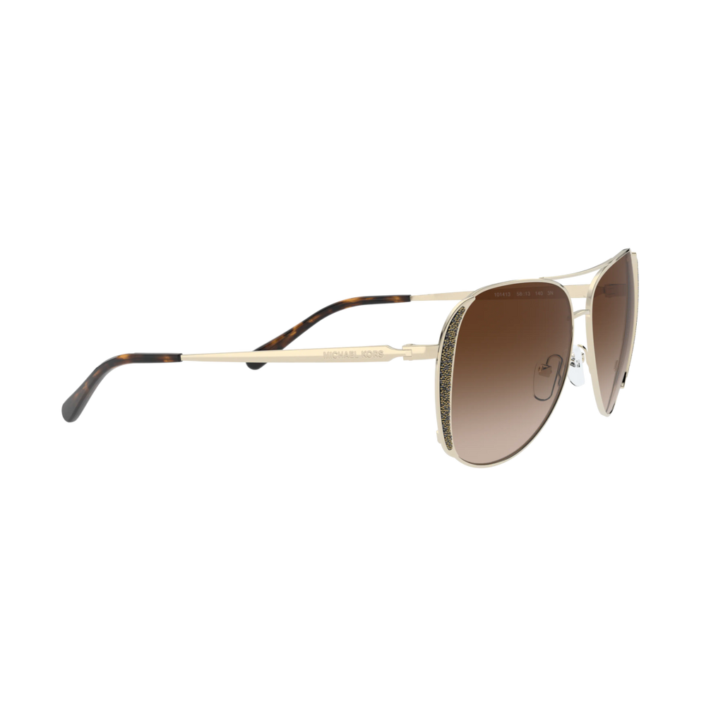 Michael Kors CHELSEA GLAM MK1082 Gold Women's Sunglasses