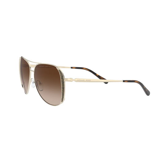 Michael Kors CHELSEA GLAM MK1082 Gold Women's Sunglasses