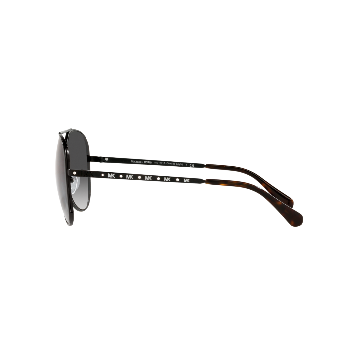 Michael Kors CHELSEA BRIGHT MK1101B Black Women's Sunglasses