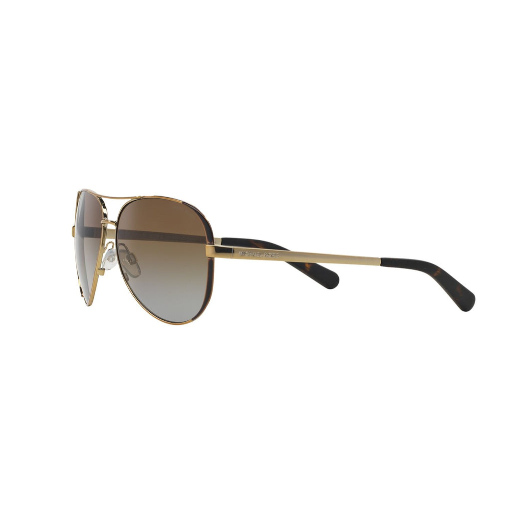 Michael Kors CHELSEA MK5004 Brown Gold Women's Polarized Sunglasses