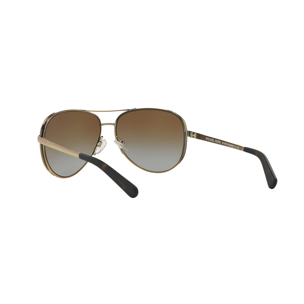 Michael Kors CHELSEA MK5004 Brown Gold Women's Polarized Sunglasses