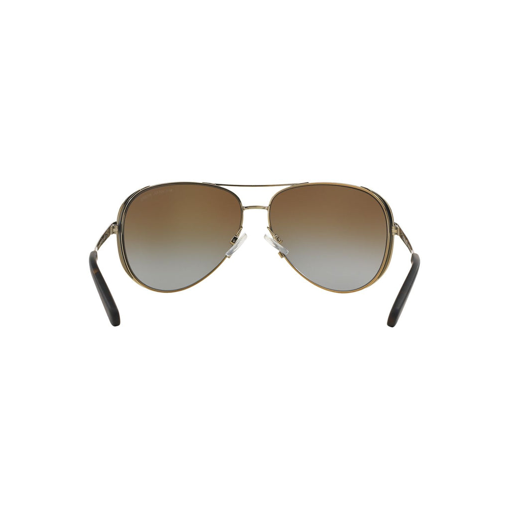 Michael Kors CHELSEA MK5004 Brown Gold Women's Polarized Sunglasses