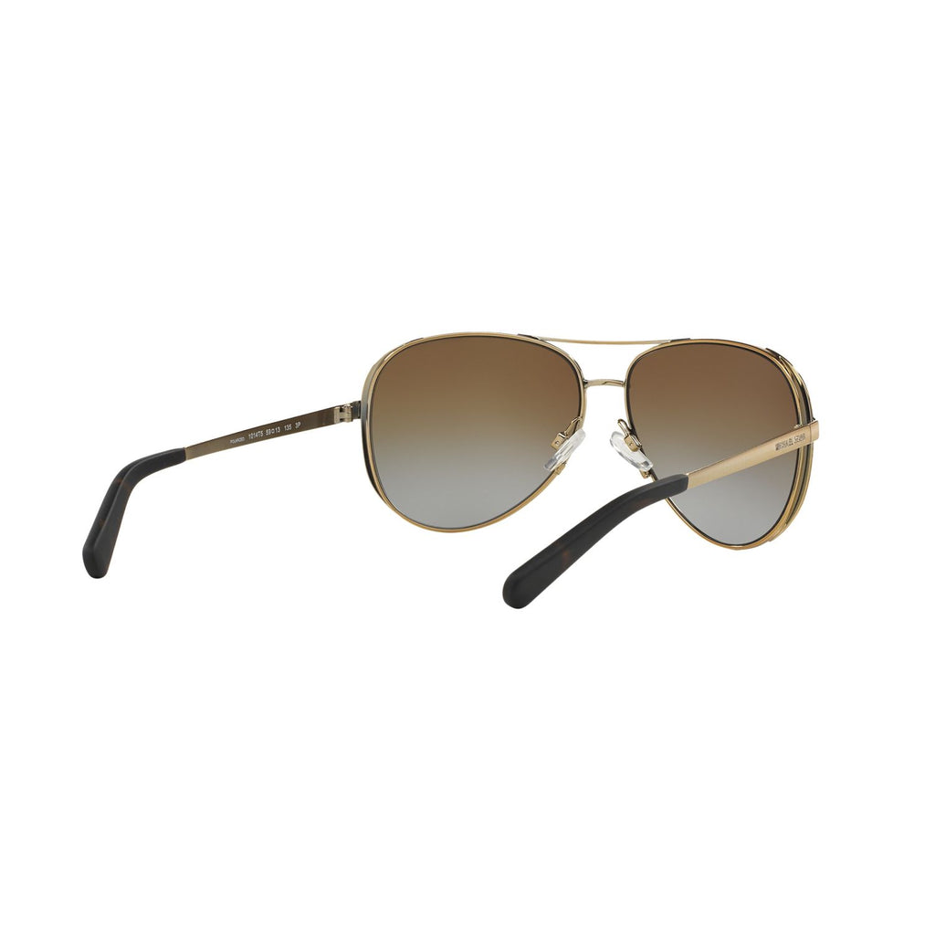 Michael Kors CHELSEA MK5004 Brown Gold Women's Polarized Sunglasses