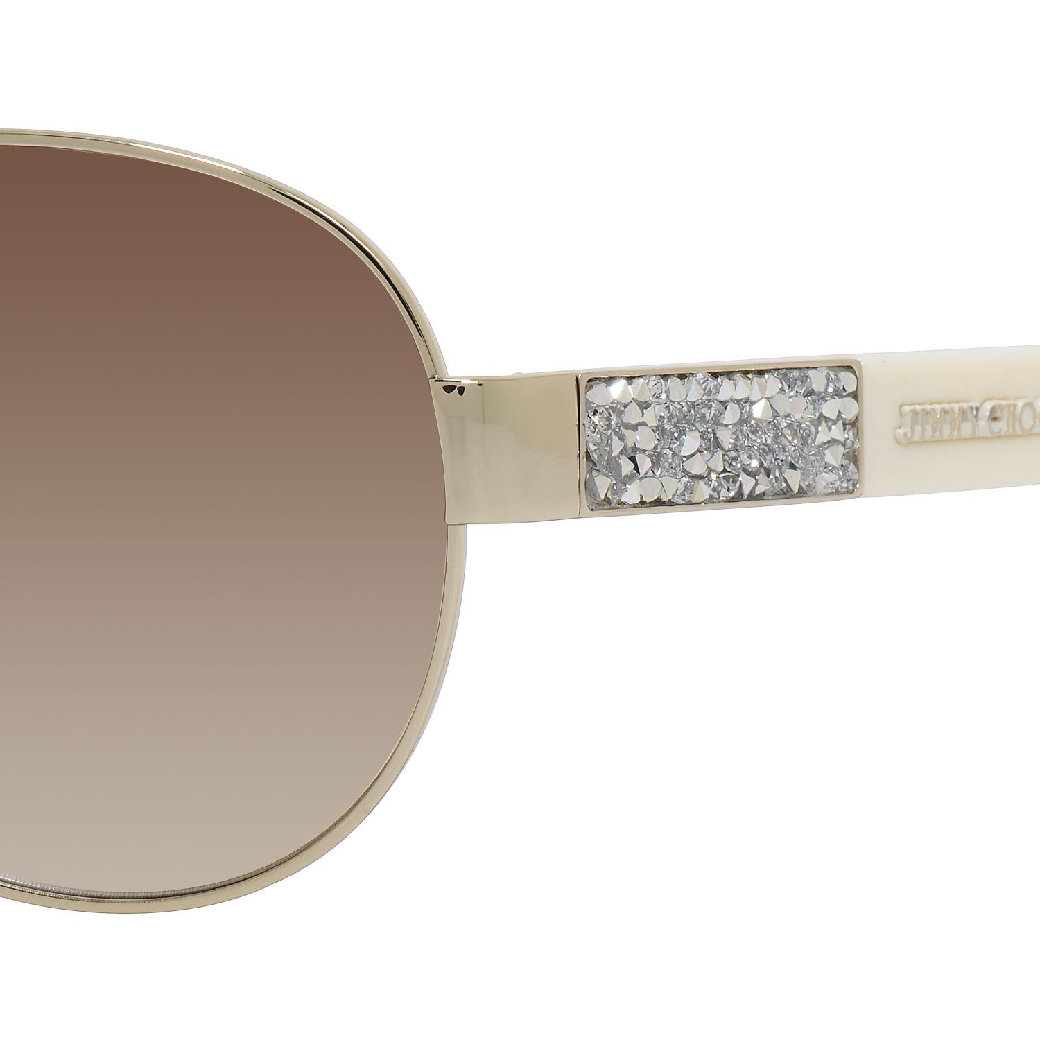 Jimmy Choo BABA Brown Gold Women's Sunglasses