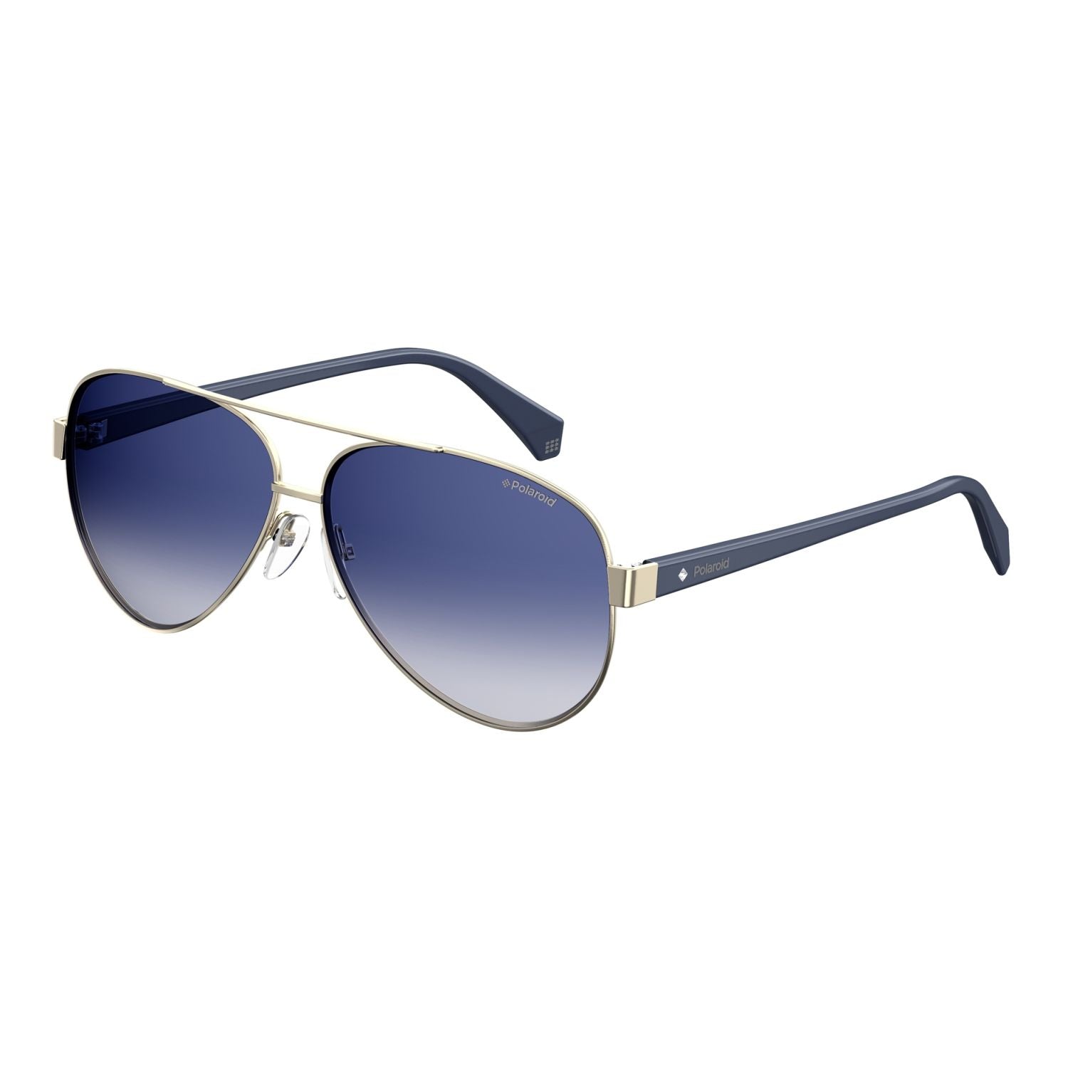 Polaroid PLD 4061/S Blue Gold Women's Polarized Sunglasses