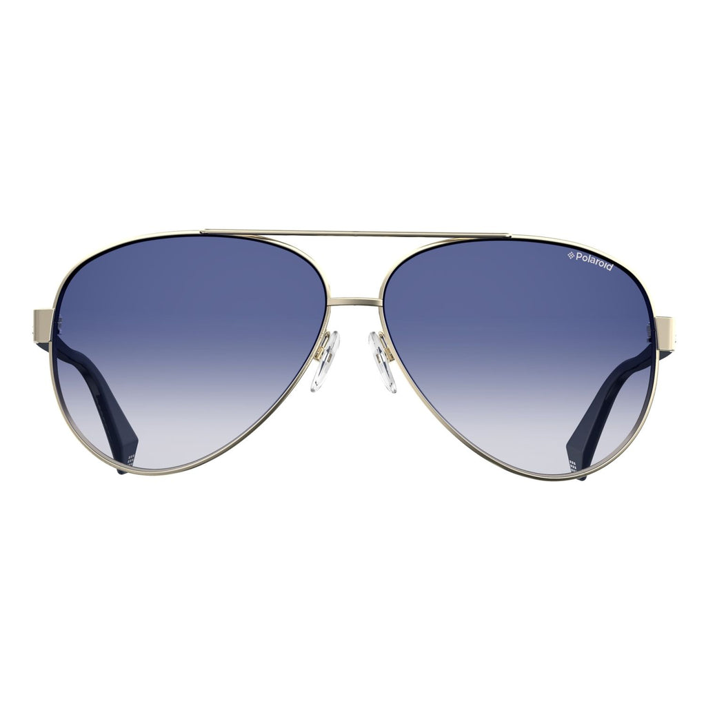 Polaroid PLD 4061/S Blue Gold Women's Polarized Sunglasses