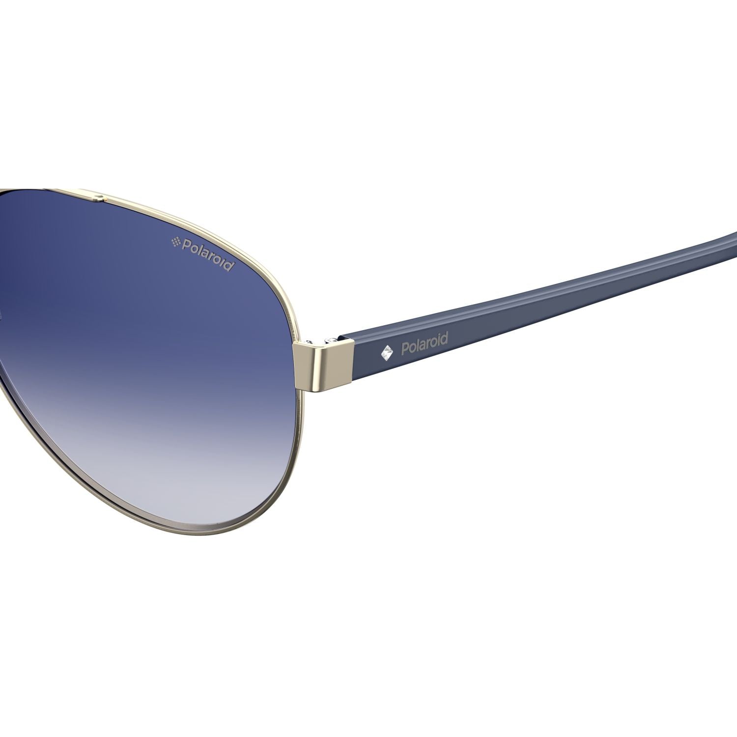 Polaroid PLD 4061/S Blue Gold Women's Polarized Sunglasses