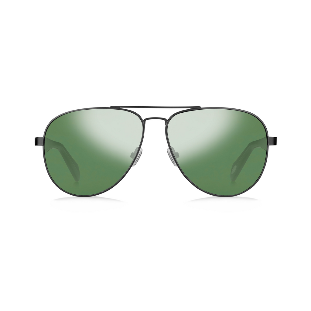 Fossil FOS 2061/S Green Black Men's Sunglasses