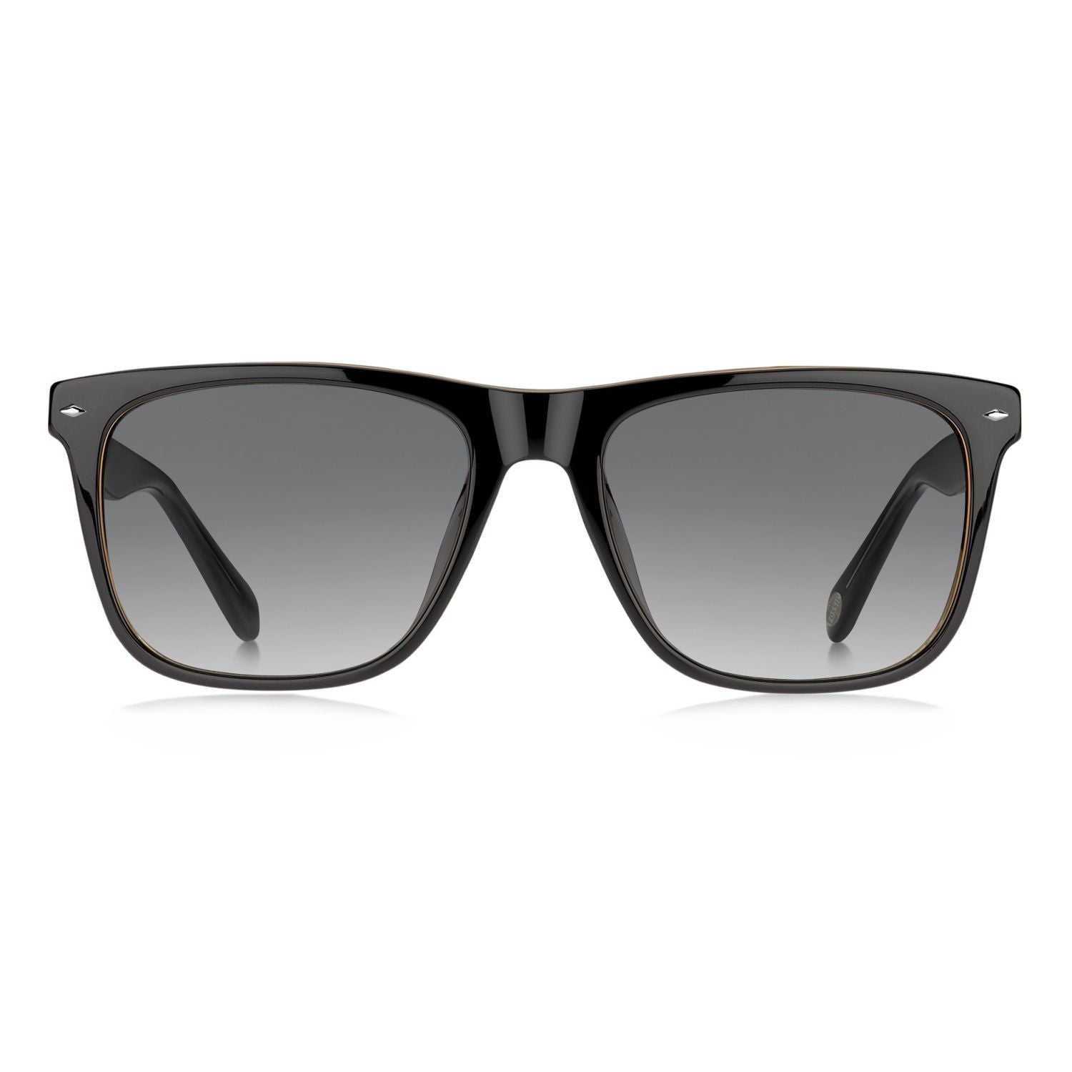 Fossil FOS 2062/S Grey Black Men's Sunglasses