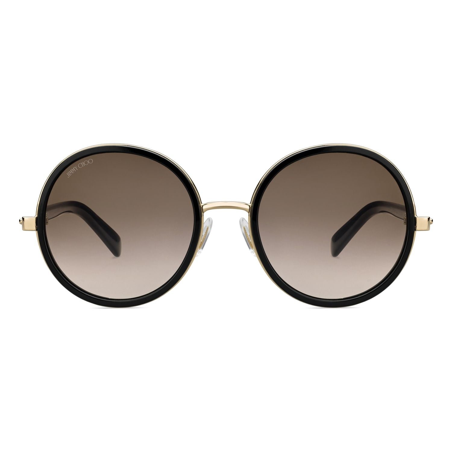 Jimmy Choo ANDIE Brown Gold Women's Sunglasses