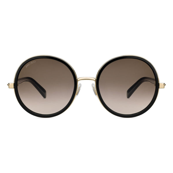 Jimmy Choo ANDIE Brown Gold Women's Sunglasses