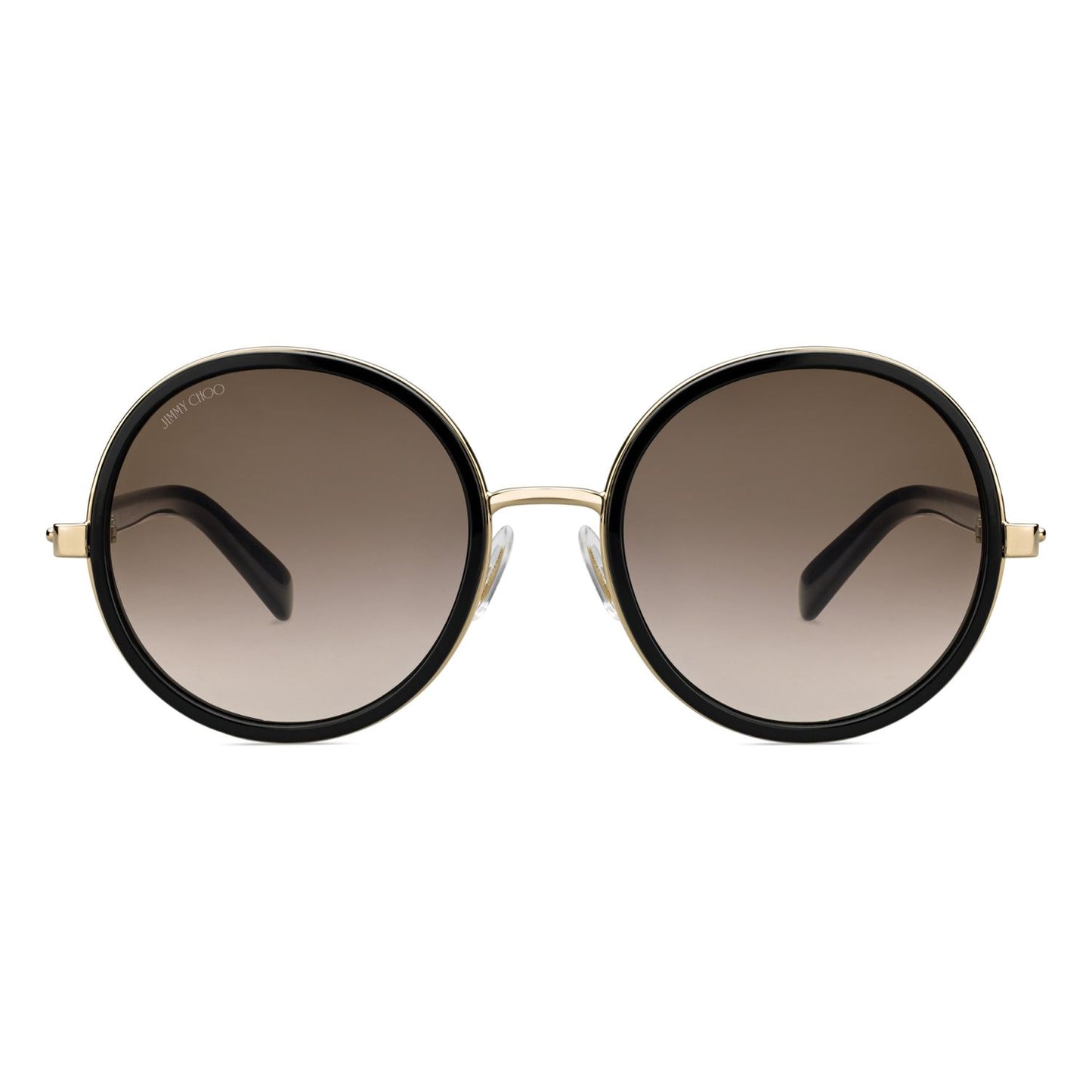 Jimmy Choo ANDIE Brown Gold Women's Sunglasses