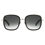 Jimmy Choo ELVA Grey Black Women's Sunglasses