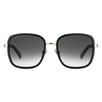 Jimmy Choo ELVA Grey Black Women's Sunglasses