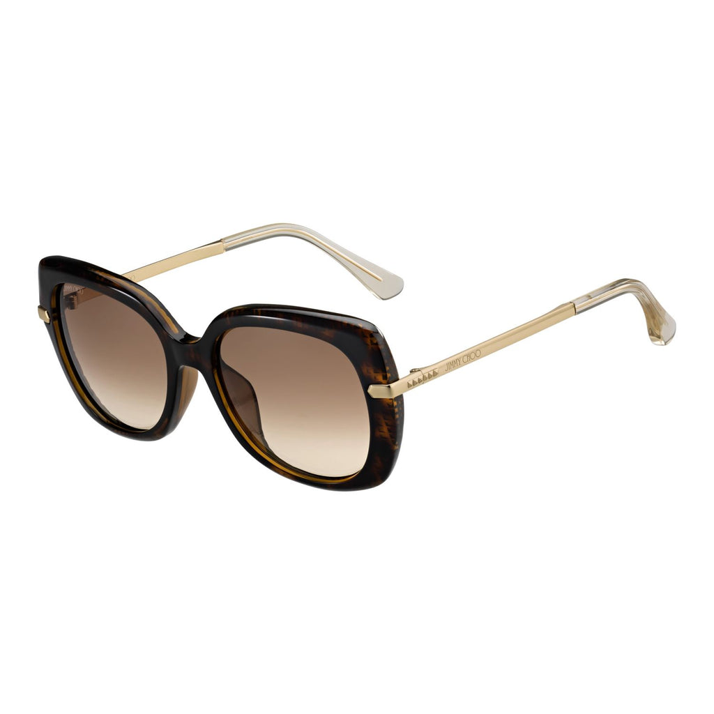 Jimmy Choo LUDI Brown Havana Women's Sunglasses